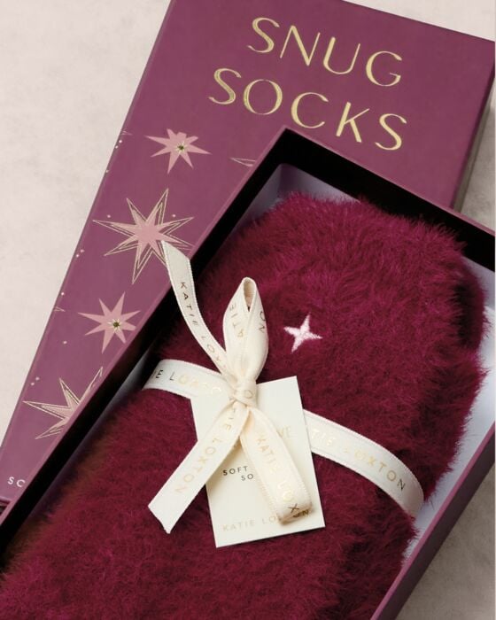 Katie Loxton Gift Boxed Fluffy Socks