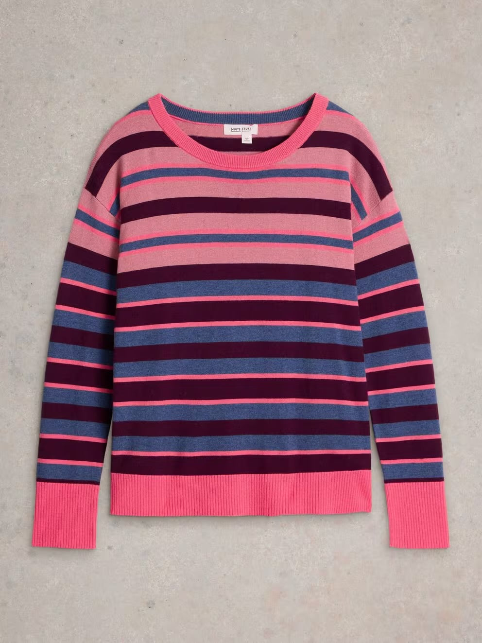 White Stuff City Stripe Jumper
