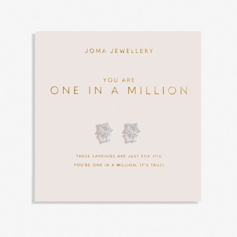 Joma Jewellery Forever Yours "One In A Million" Earrings