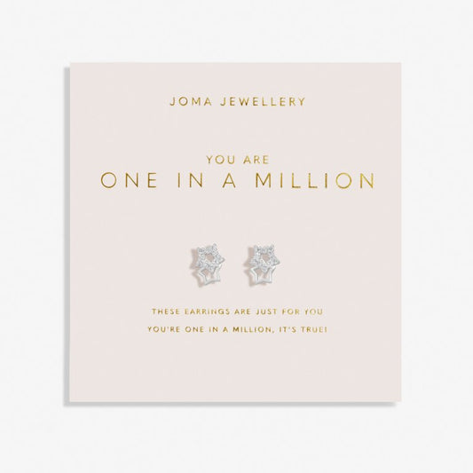 Joma Jewellery Forever Yours "One In A Million" Earrings