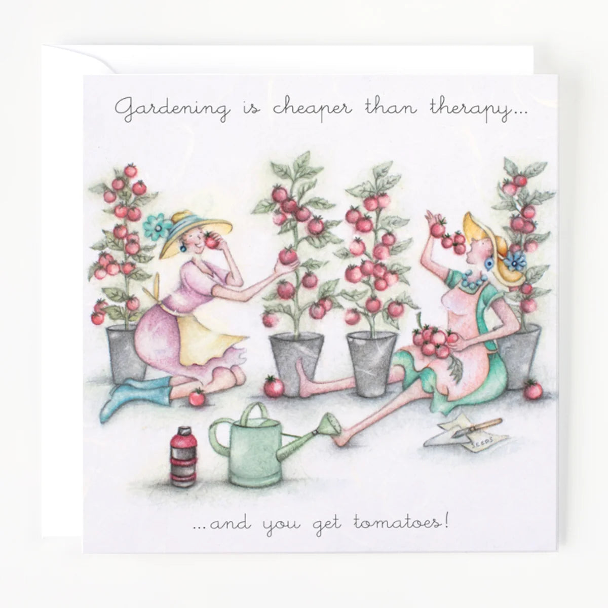 Berni Parker You get tomatoes Card