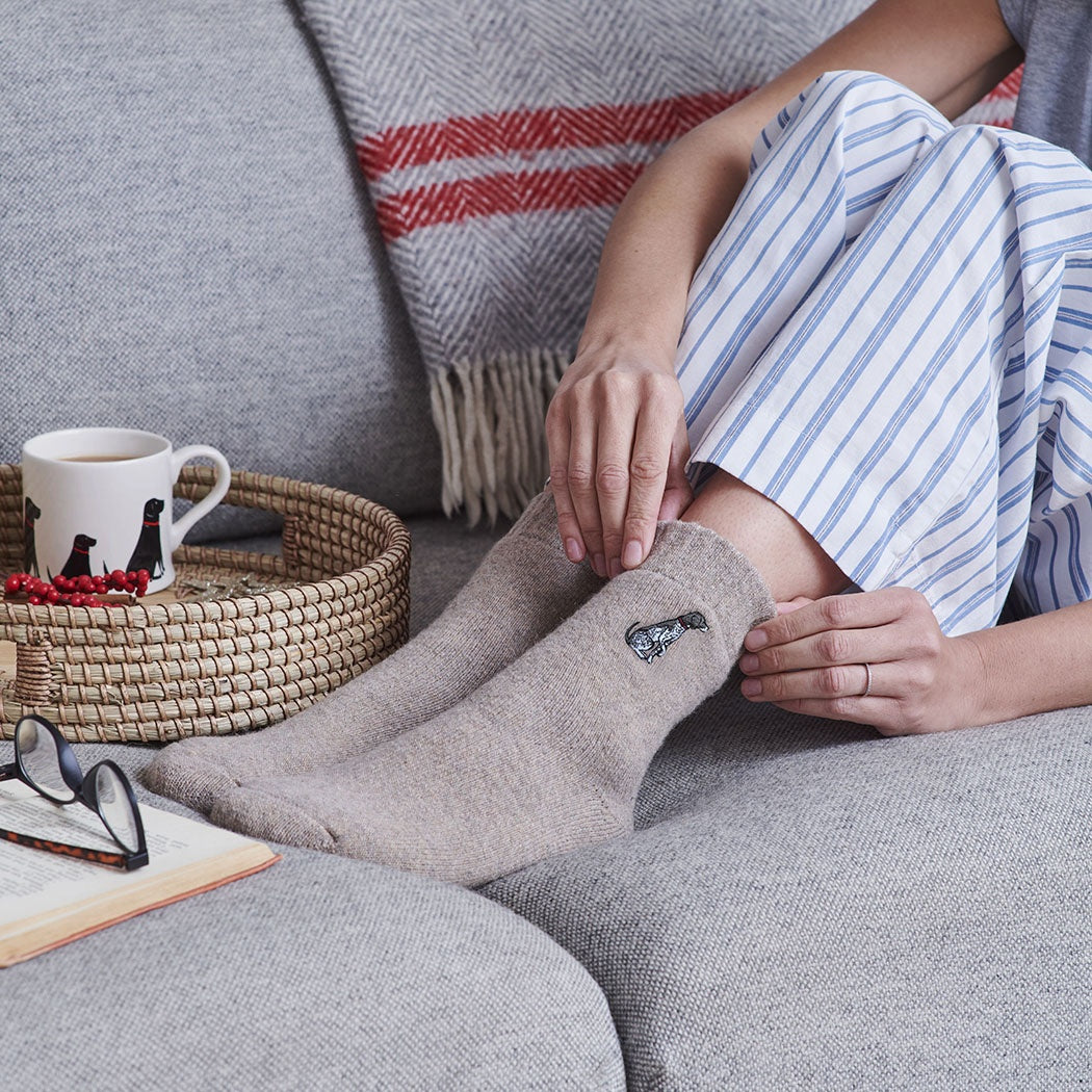 Sweet William German Shorthaired Pointer Dog Walker Socks