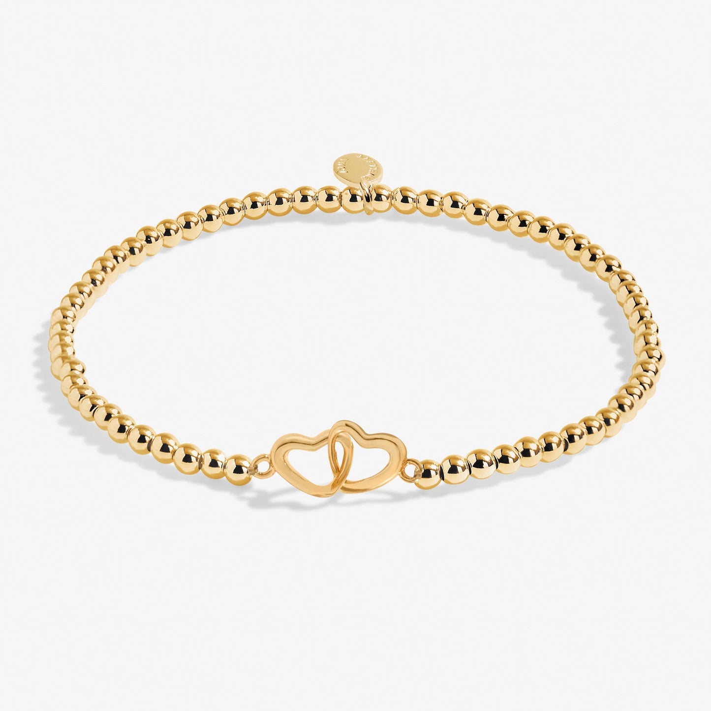 Linked Heart Anklet (Gold Plated)