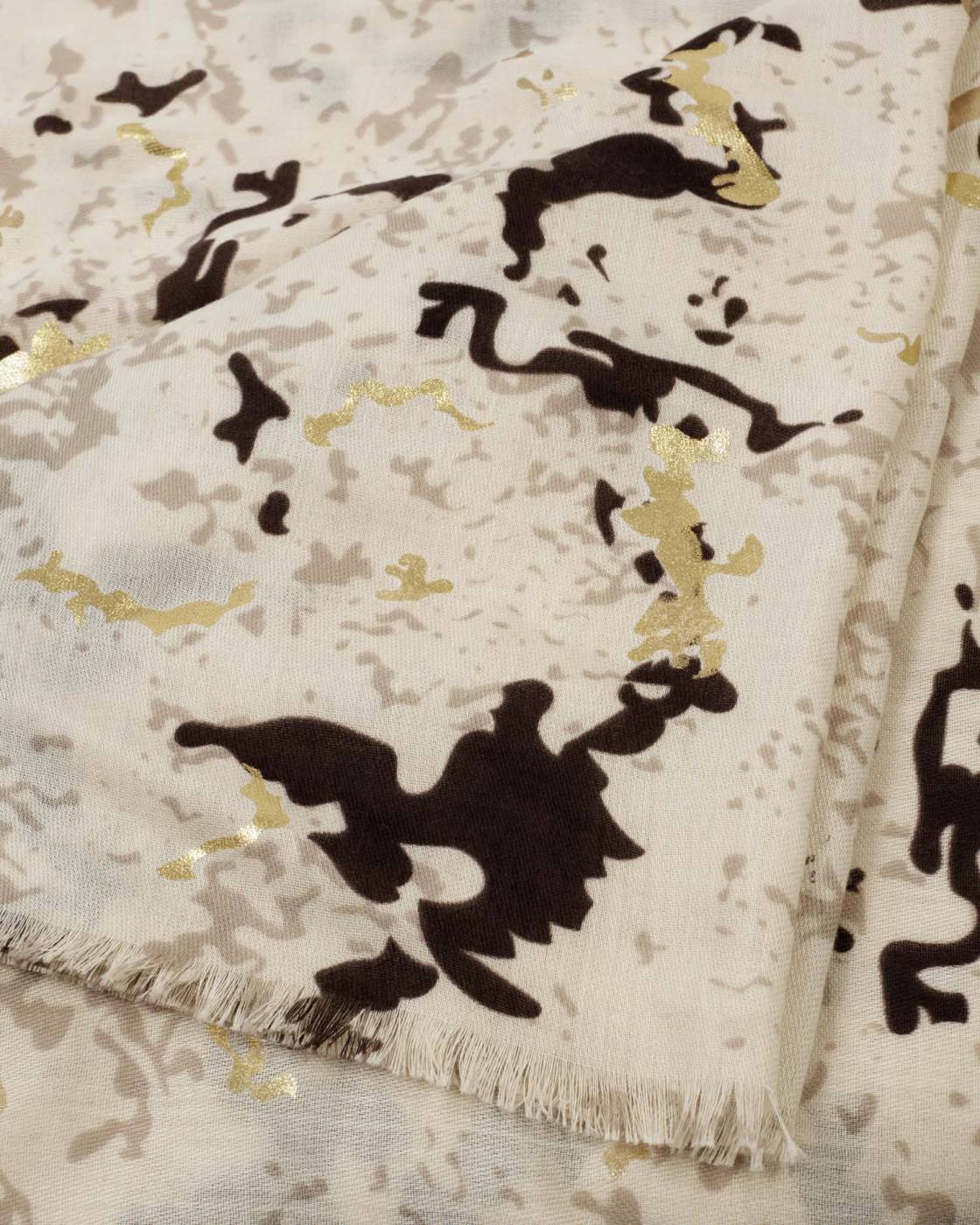 Katie Loxton Printed Foil Scarf