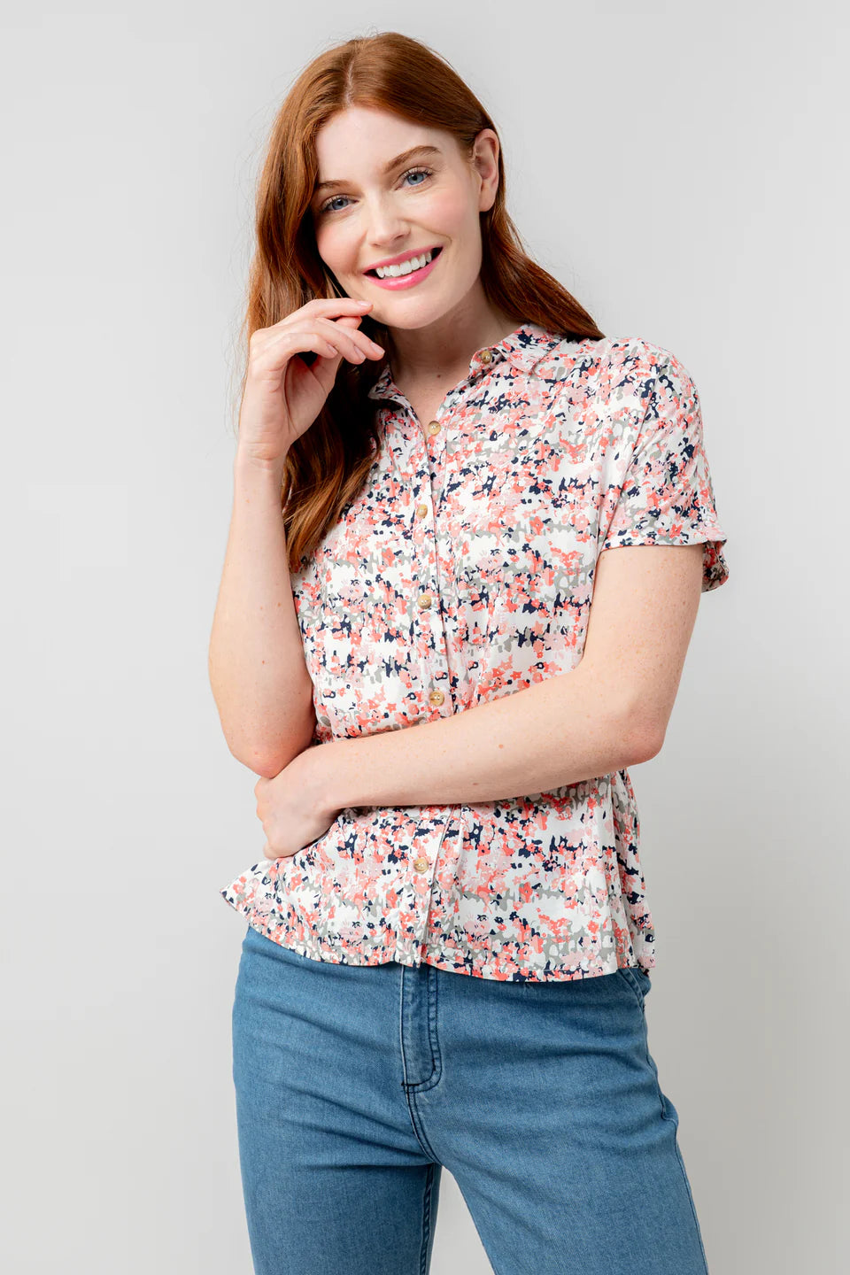 Lily & Me Saltgrass Blouse