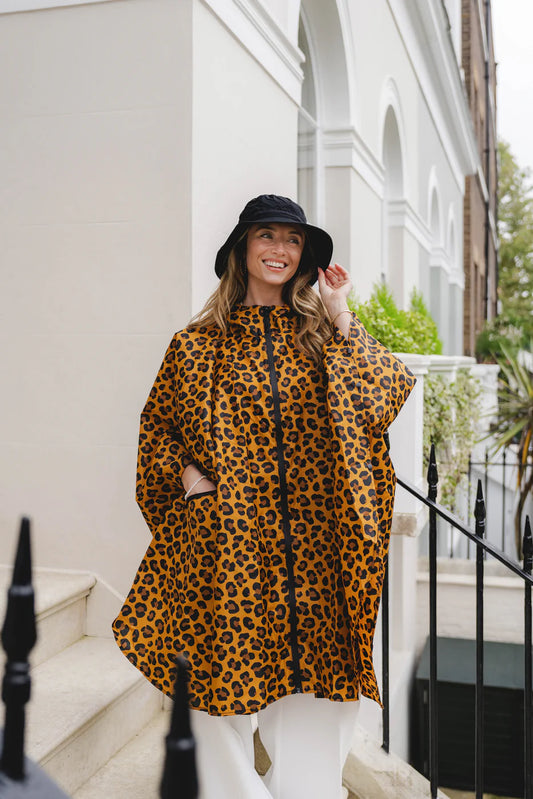 Park Lane Brown Rain Poncho