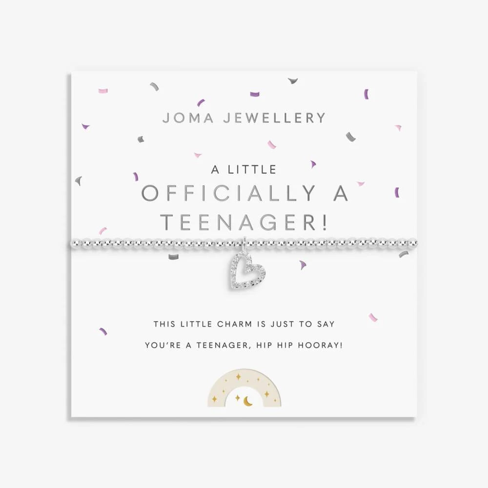 Joma Jewellery Kids' A Little 'Officially A Teenager' Bracelet