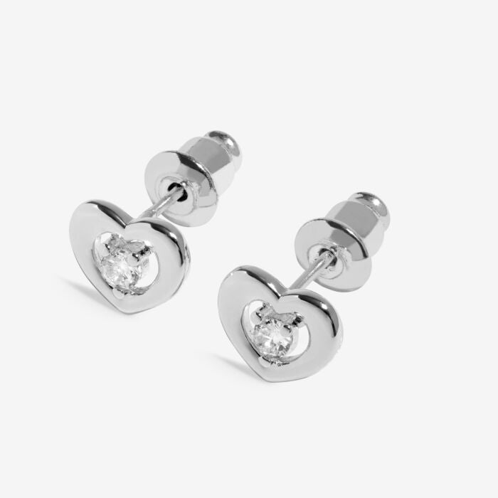 Joma Jewellery Moments To Shine ‘Wonderful Mum’ Silver Stud Earrings