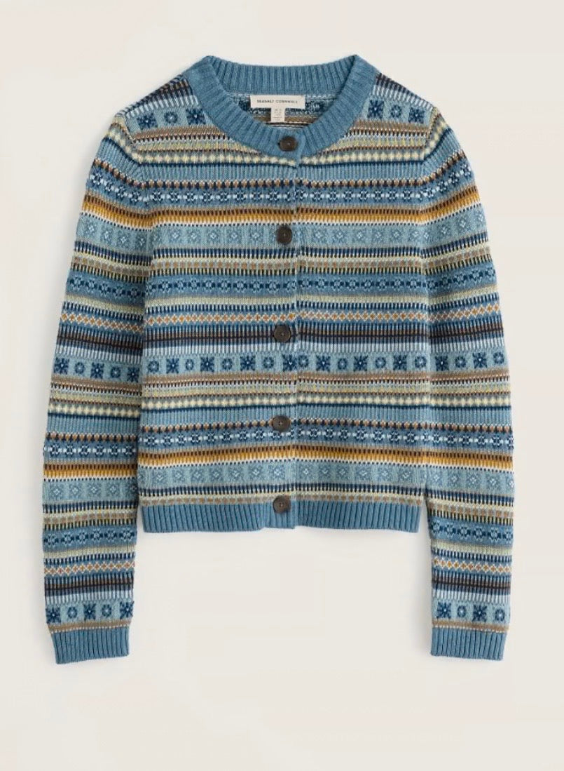 Seasalt Cove Cottage Fair Isle Cardigan
