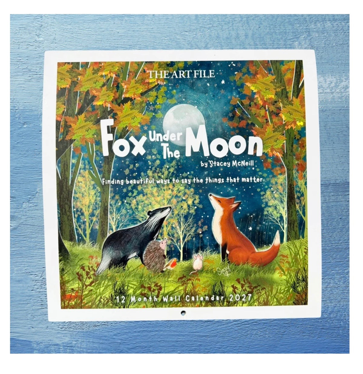 Fox Under The Moon Calendar