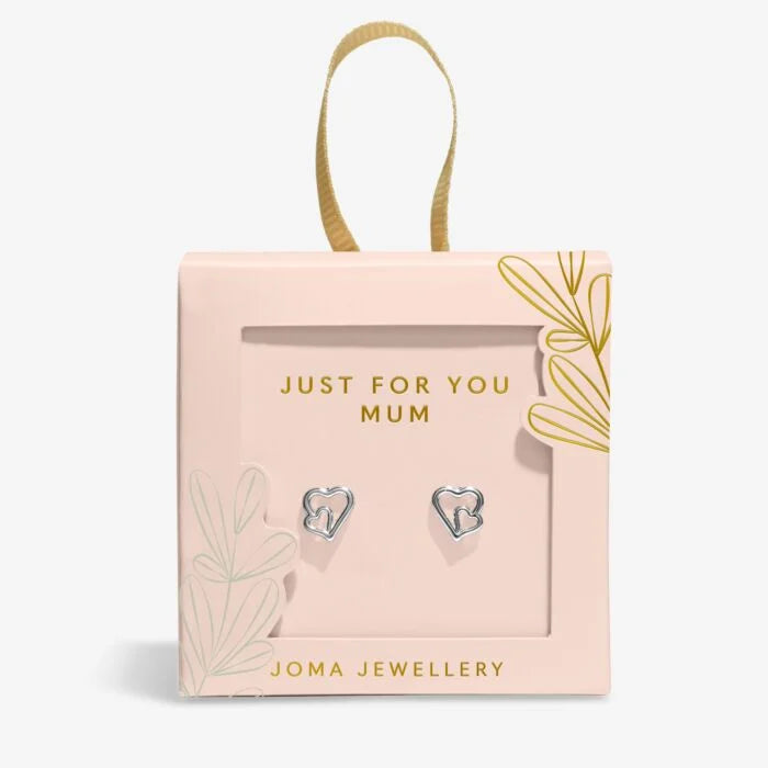 Joma Jewellery Mother’s Day Earring Box “Just For You Mum” Stud Earrings