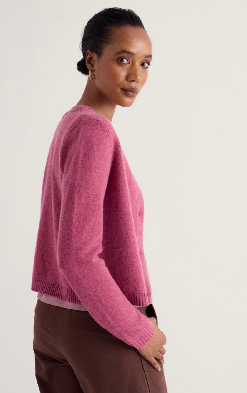 Seasalt Tern Tide Cardigan Rosa