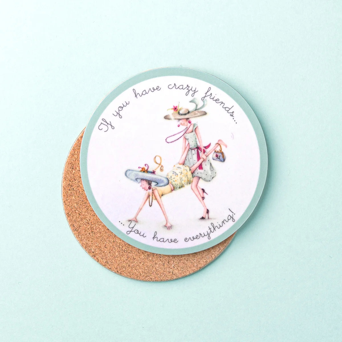 Berni Parker Coaster Crazy Friends