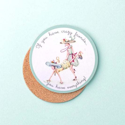 Berni Parker Coaster Crazy Friends