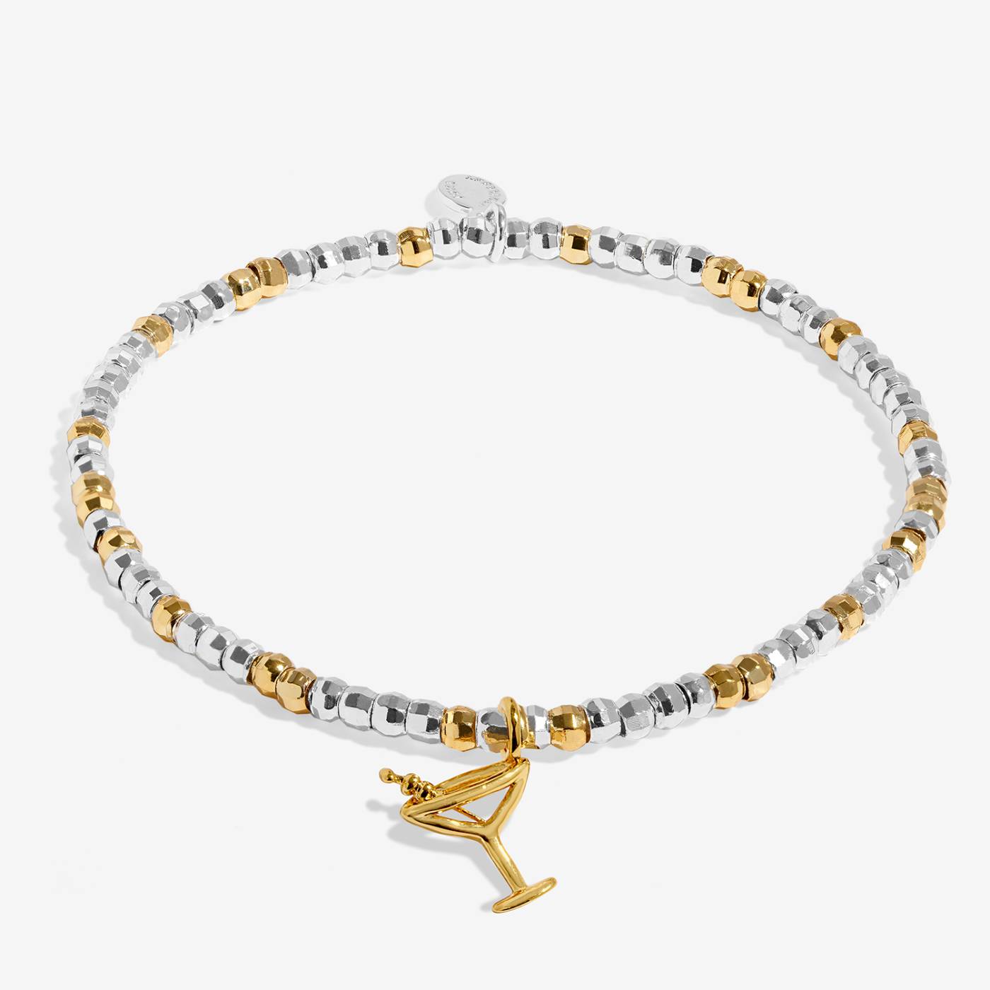 Joma Jewellery Little Stories 'Tini Bit Older' Bracelet In Silver and Gold Plating