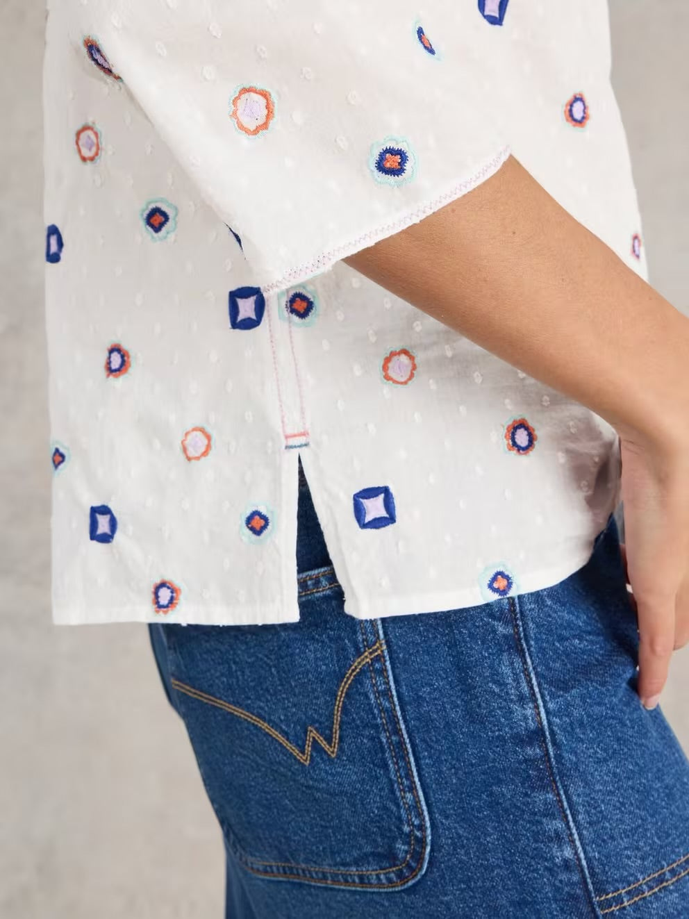 White Stuff Rae Organic Cotton Top