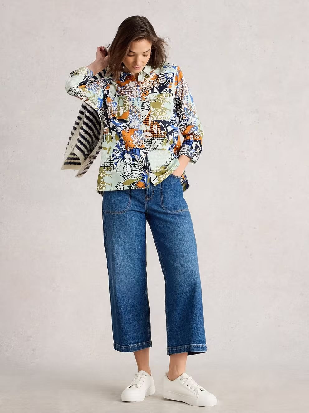 White Stuff Sophie Organic Cotton Shirt