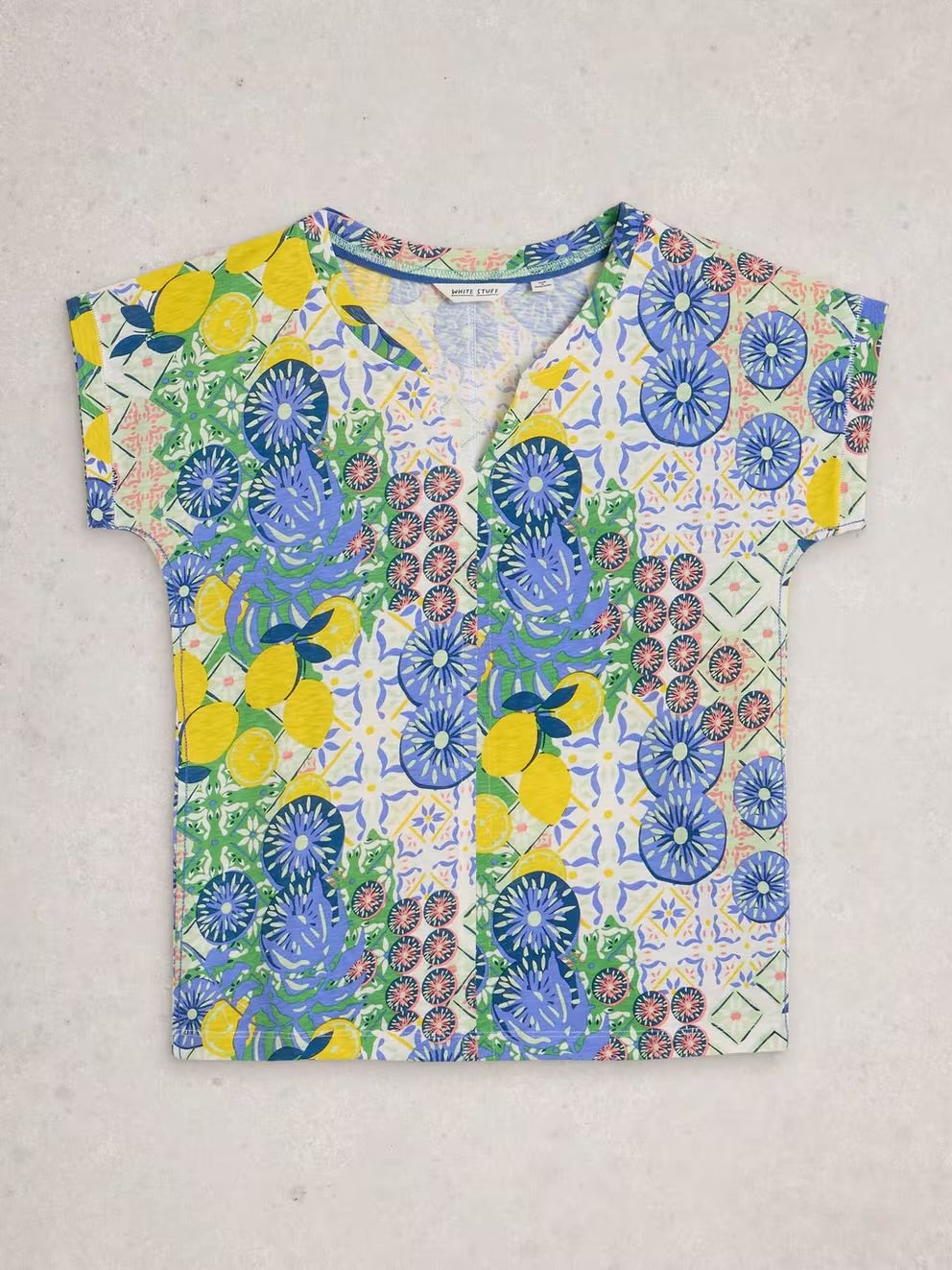 White Stuff Nelly Notch Neck Tee