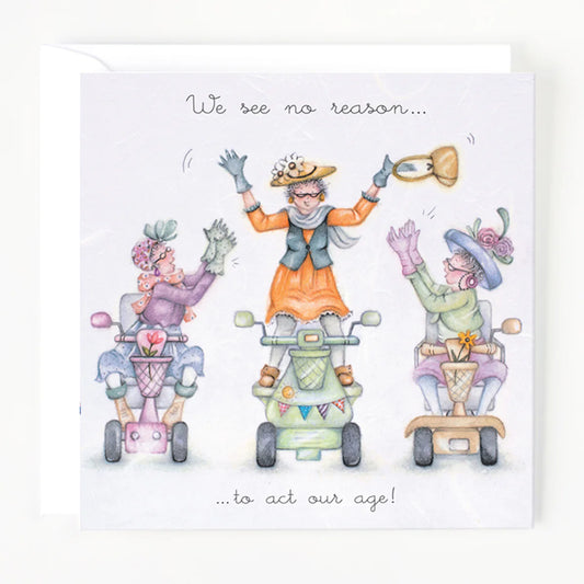 Berni Parker Designs We See No Reason Card
