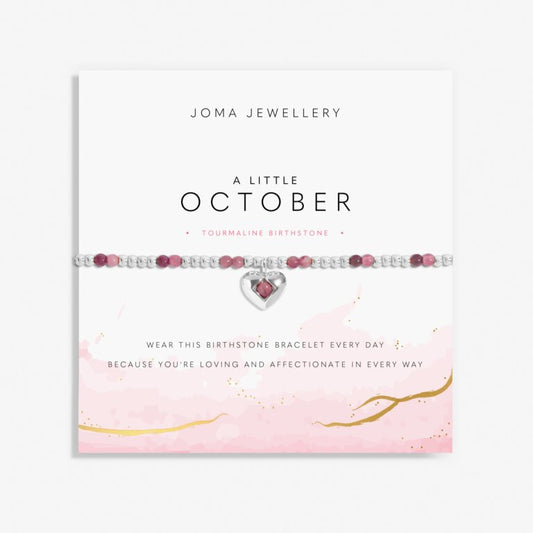 Joma Jewellery Birthstone A Little “October” Bracelet