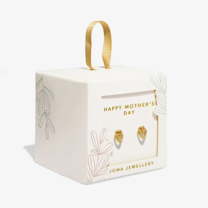 Joma Jewellery Mother’s Day Earring Box “Happy Mother’s Day” Stud Earrings