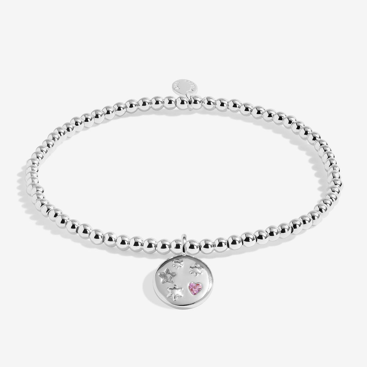 Joma Christmas A Little 'Merry Christmas Lovely Granddaughter' Bracelet In Silver Plating