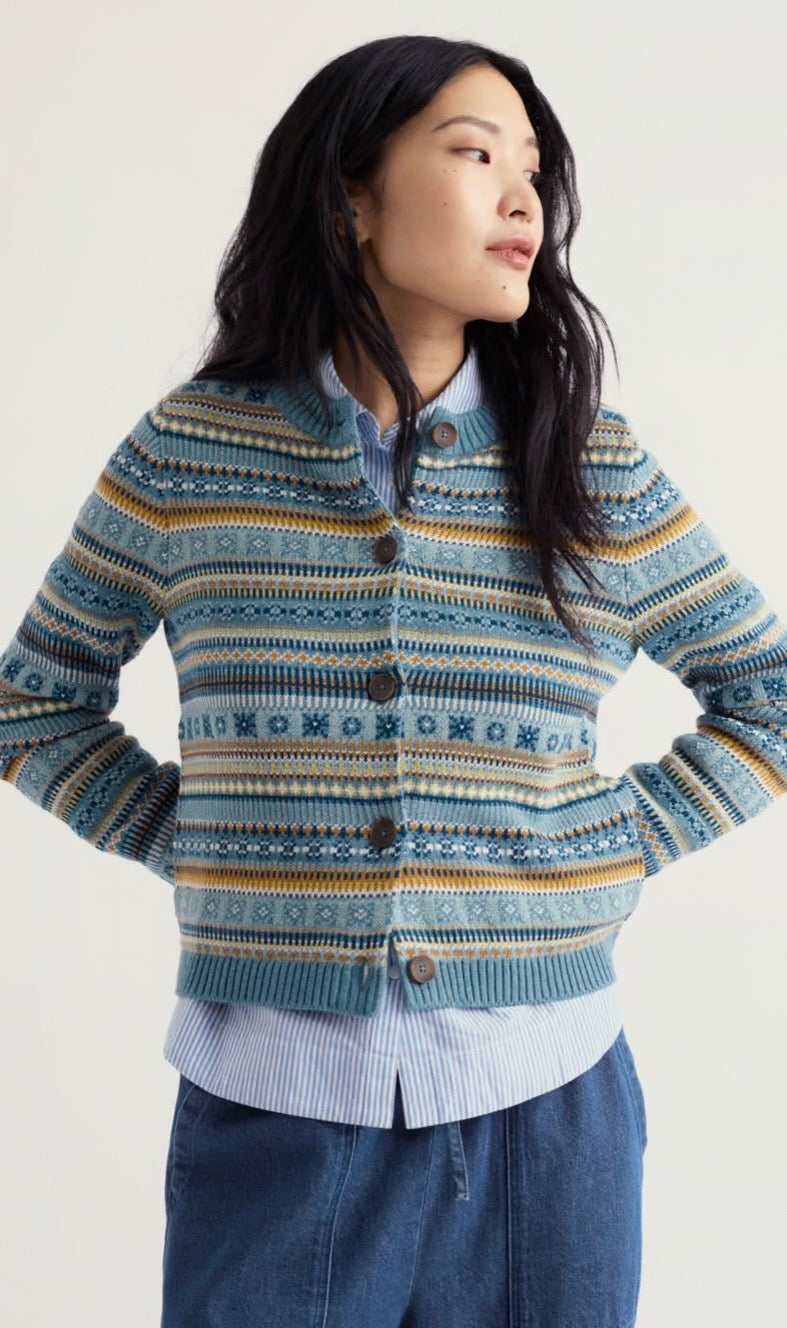 Seasalt Cove Cottage Fair Isle Cardigan