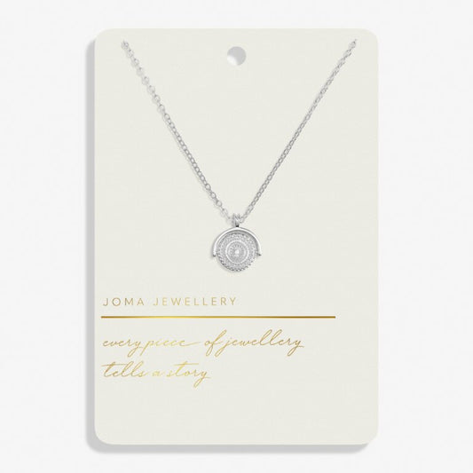 Joma Jewellery Style Stories Spinning Coin Necklace