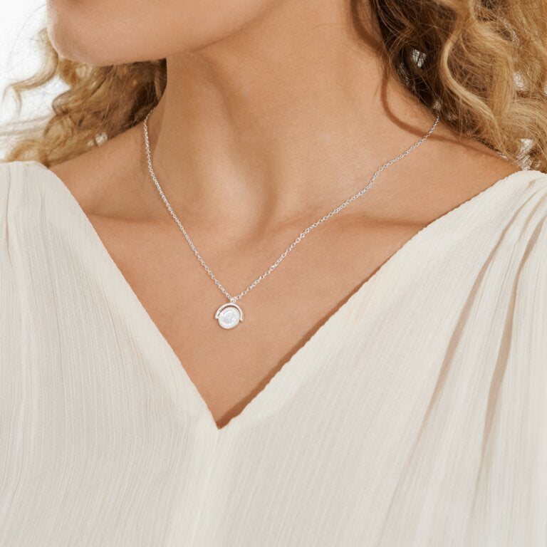 Joma Jewellery Style Stories Spinning Coin Necklace