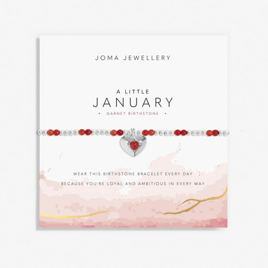 Joma Jewellery Birthstone A Little “January” Bracelet