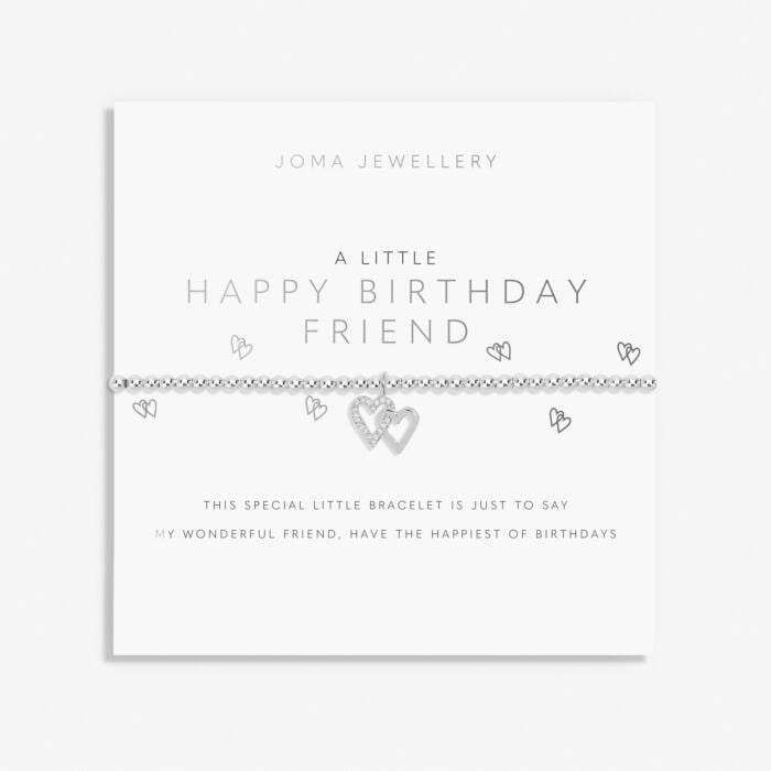 Joma Jewellery A Little Happy Birthday Friend Bracelet