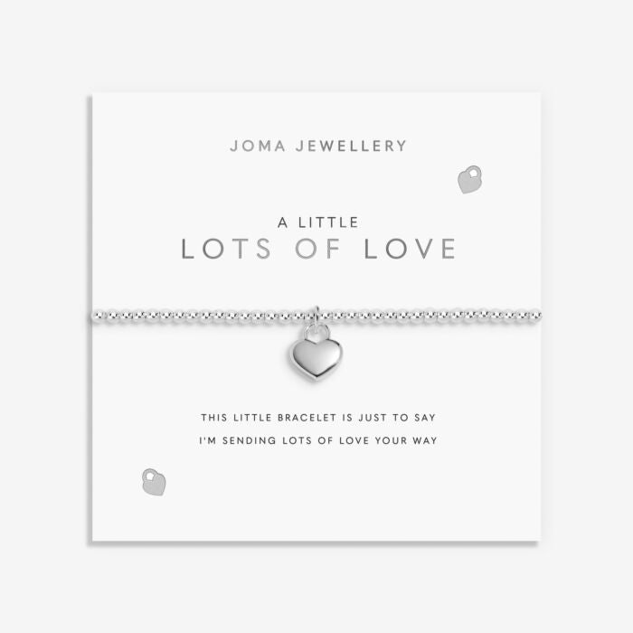 Joma Jewellery A little ‘Lots Of Love’ Silver Plated Bracelet
