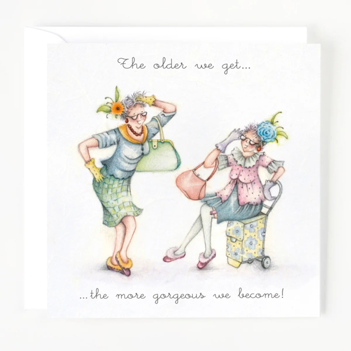 Berni Parker The more gorgeous we become Card