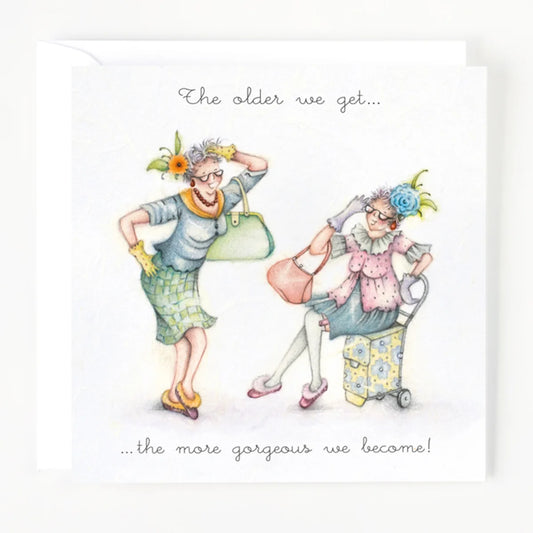 Berni Parker The more gorgeous we become Card