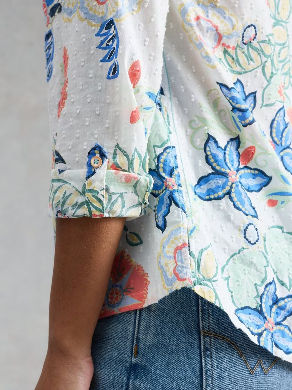 White Stuff Sophie Organic Cotton Shirt