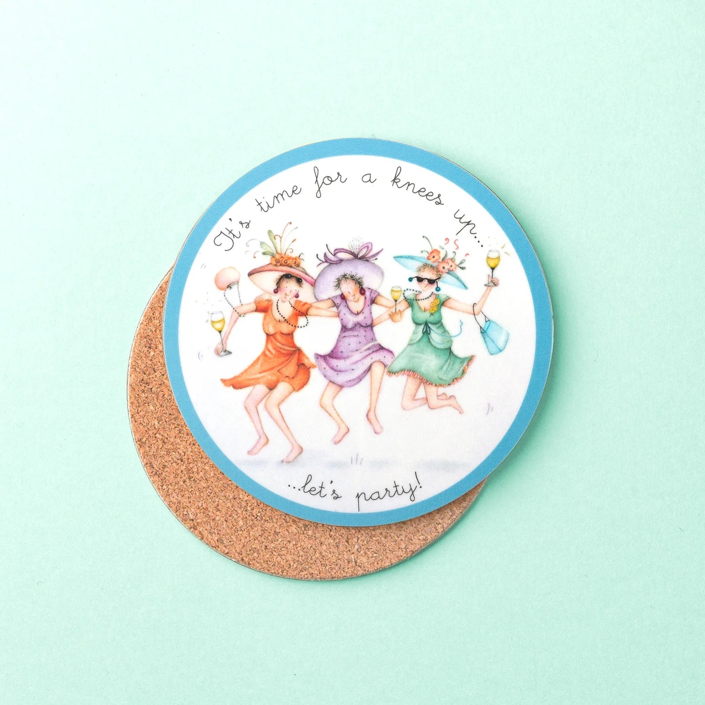 Berni Parker Coaster Time for a knees up