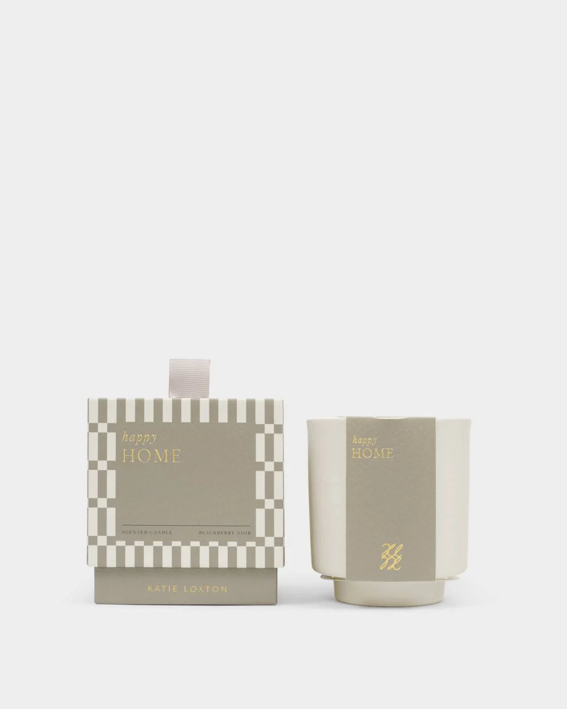 Katie Loxton Ceramic Sentiment Candle ‘Happy Home’