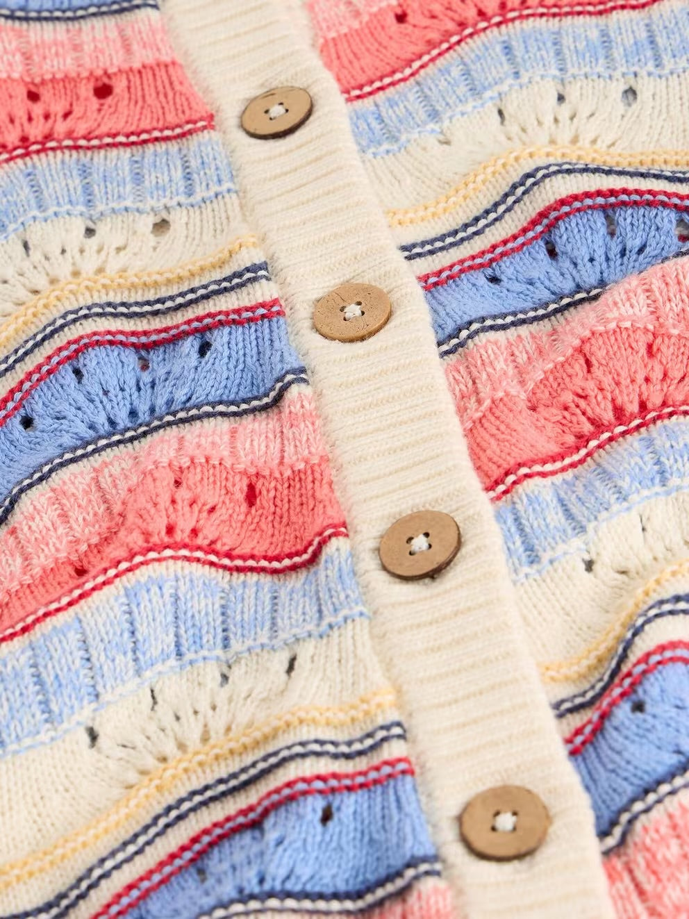 White Stuff Isabella Wavy Cardigan