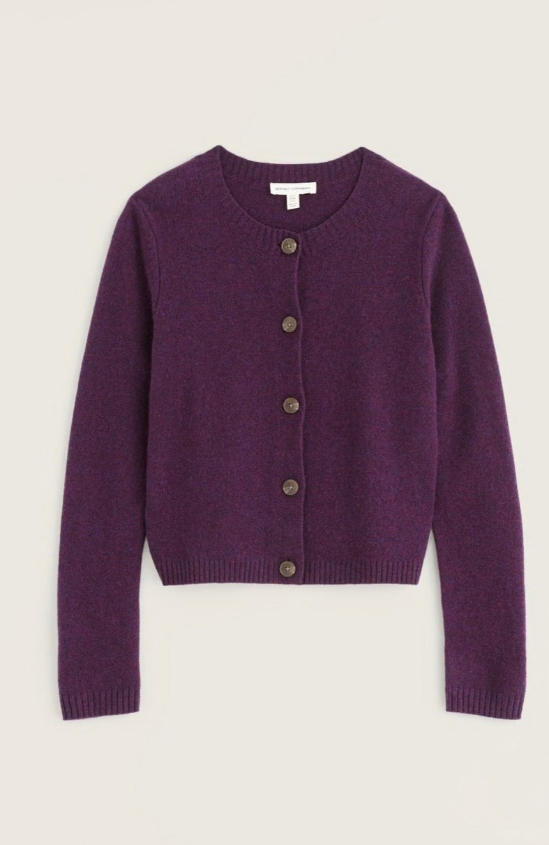 Seasalt Tern Tide Cardigan Loganberry