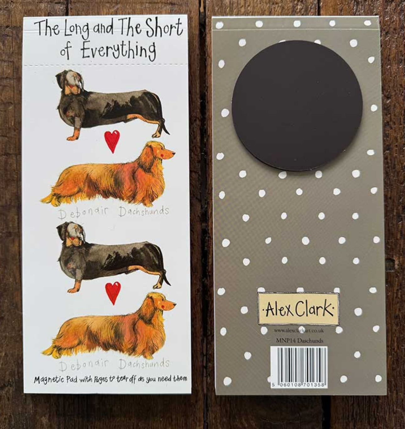 Alex Clark Long and Short Magnetic To Do List