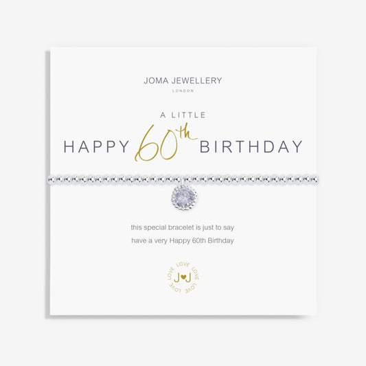 Joma Jewellery "A Little 60th Birthday” Bracelet