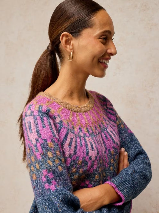 White Stuff Talia Fairisle Jumper