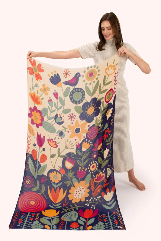 Powder Print Scarf