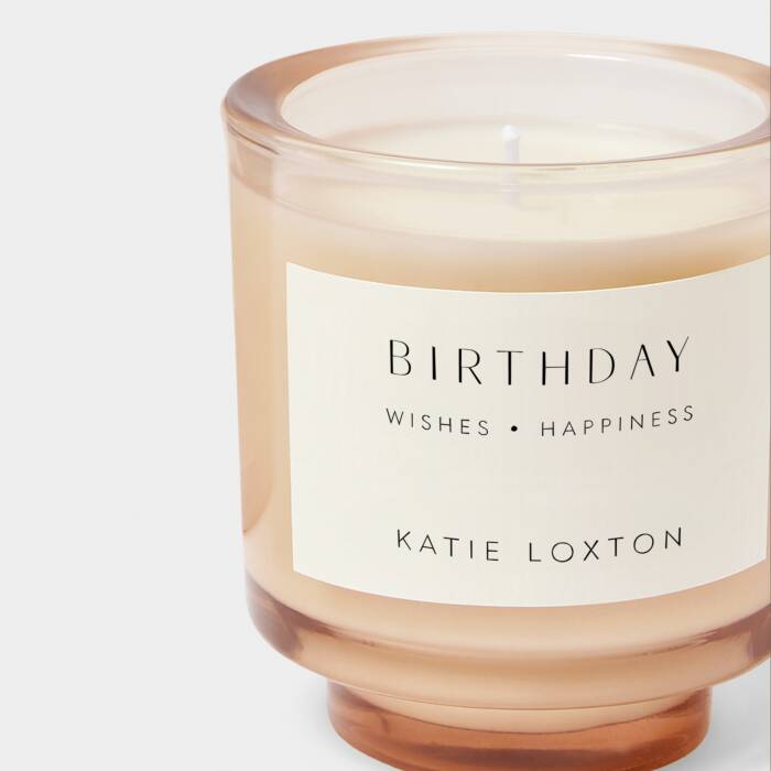 Katie Loxton Candle Sentiment Candle “Birthday”