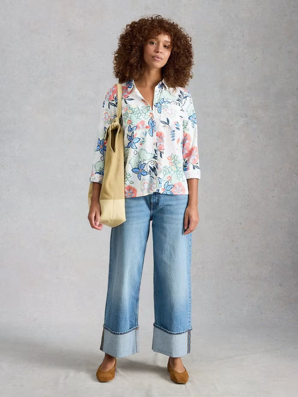White Stuff Sophie Organic Cotton Shirt