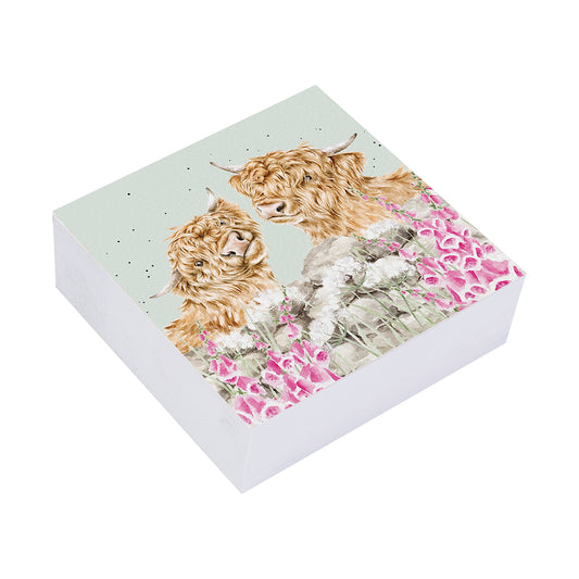 Just For Moo Highland Cow Sticky Notes