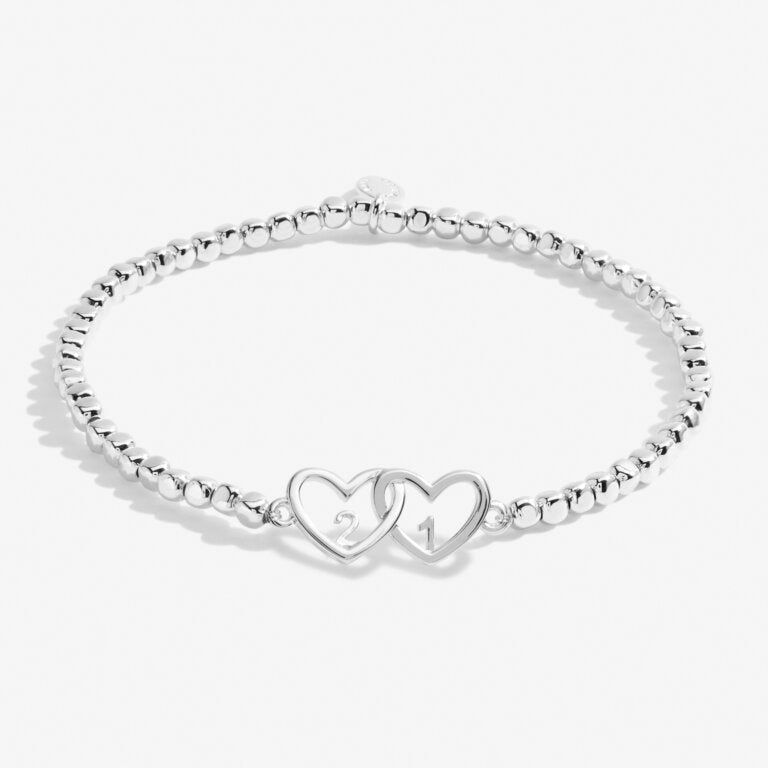Joma Jewellery Forever Yours “Happy 21st Birthday” Bracelet