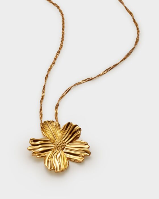 Katie Loxton Floramour Waterproof Gold Necklace