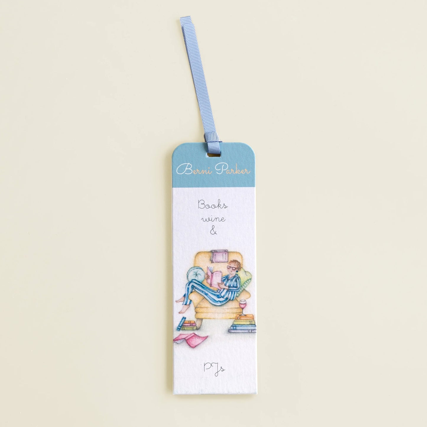 Berni Parker Bookmark Books Wine & PJ’s
