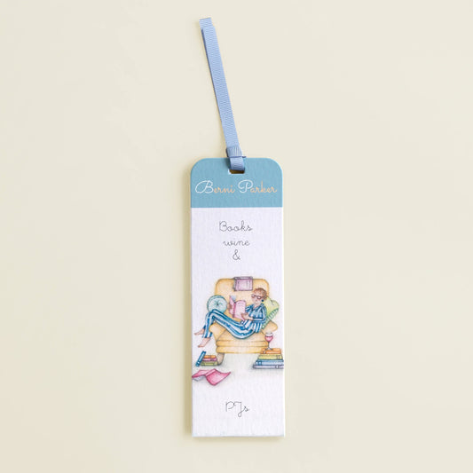 Berni Parker Bookmark Books Wine & PJ’s